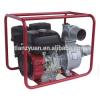 4 inch self-priming water pump driven by petrol or diesel engine