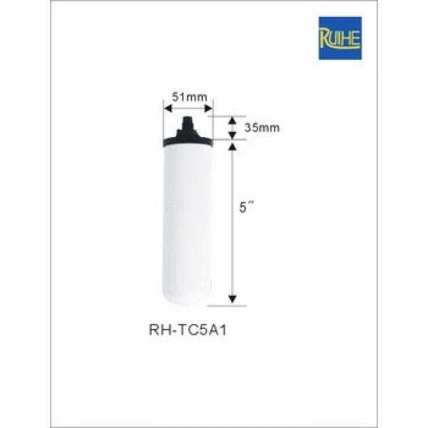 Round head ceramic water filter #1 image