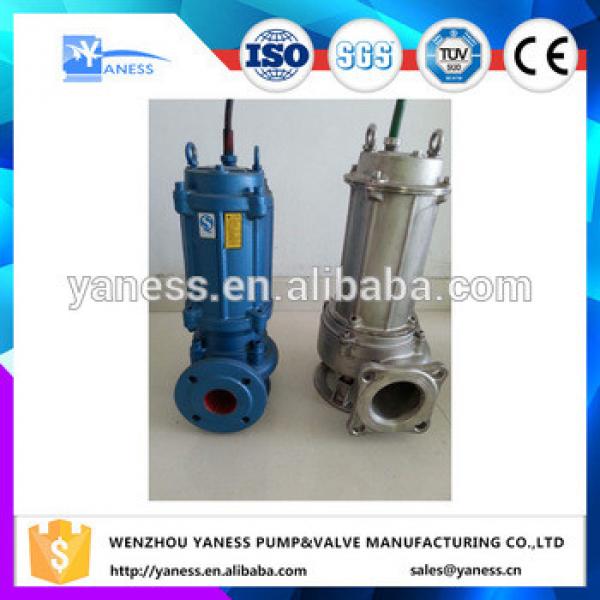 submersible pump with blade toilet sewage pump for biogas pond submersible sewage cutter pump #1 image