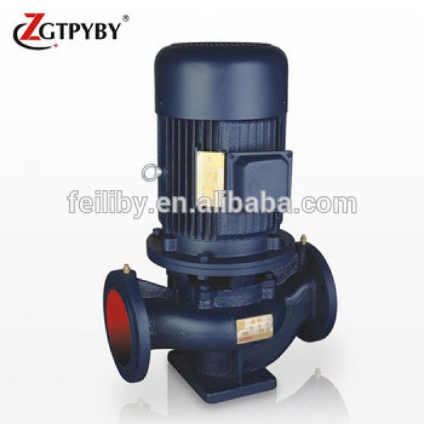 10m3/h flow 21m head 3kw inline type centrifugal pump ISG series vertical inline jockey pump #1 image