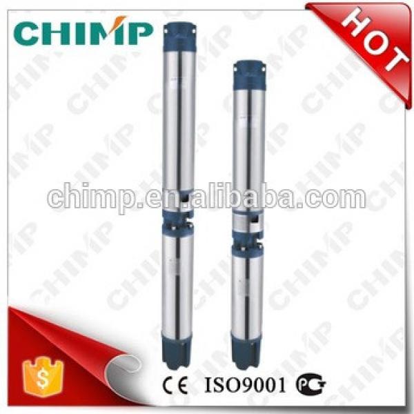 CHIMP high quality 6inch SR Series 18m3/h 3kW 6SR1804-3.0 iron outlet deep well submersible pump #1 image