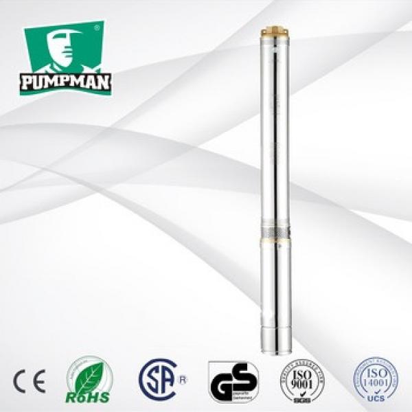 PUMPMAN 3STM3-27 single-phase 1hp high efficiency for farm use deep well water pump #1 image