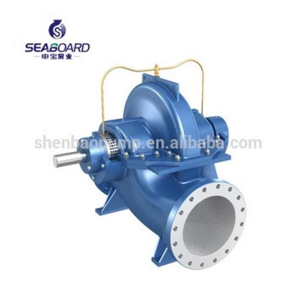 Horizontal split case double suction centrifugal pump #1 image