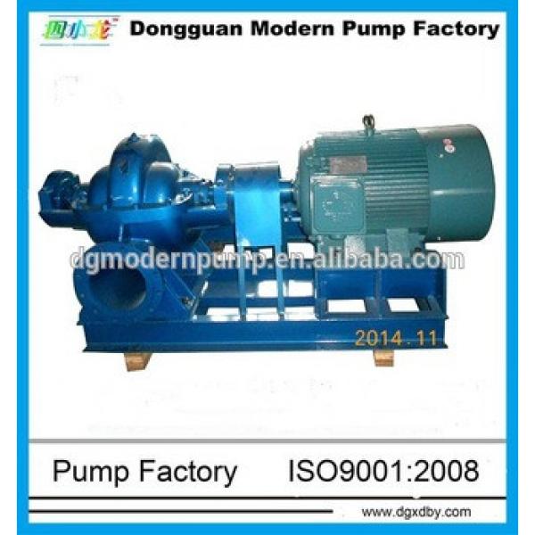 S series single stage double suction horizontal centrifugal water pump #1 image