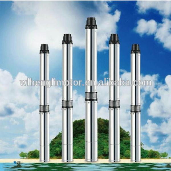 3.5 Inch Stainless steel deep well submersible dirty water sewage pump #1 image