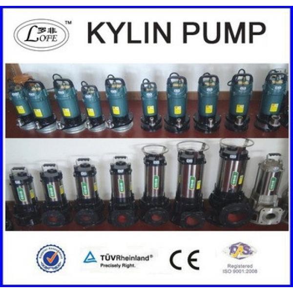 hot sale brand submersible sewage pump/sewagepump / submersible waste water pump /CE #1 image