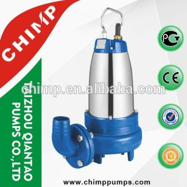 NEW WQDK sewage submersible water pump with strong cutting impeller #1 image