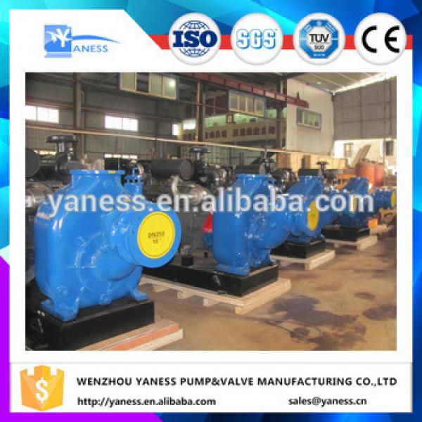 high suction head self priming trash pump of food processing plant #1 image