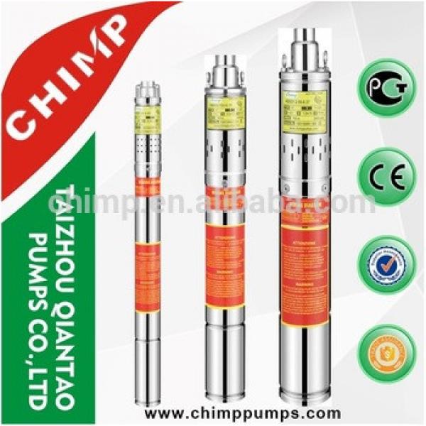 CHIMP 0.75HP screw deep well submersible pump #1 image