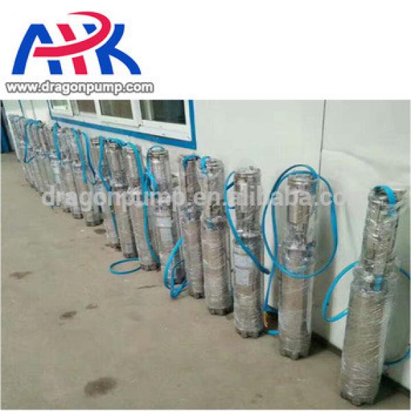 high pressure stainless steel submersible deep well water pump price in China #1 image