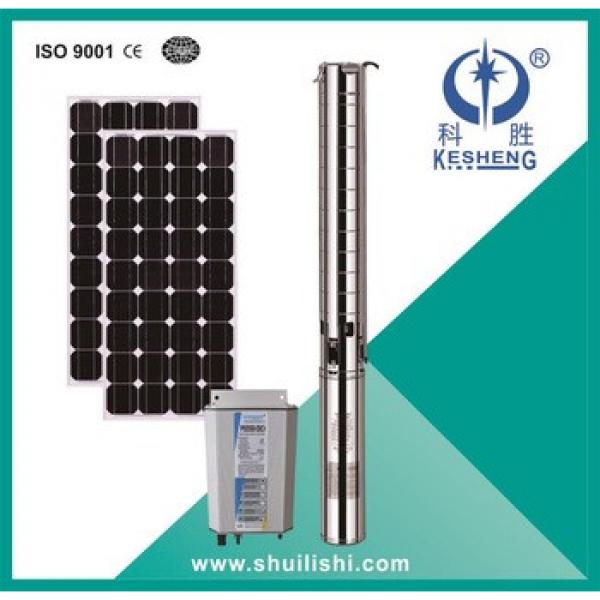 6 inch 30 flow DC solar water pump for deep well with high quality #1 image