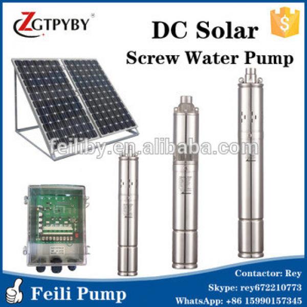 Solar pump in pakistan deep well 80w dc solar submersible pump system price for irrigation #1 image