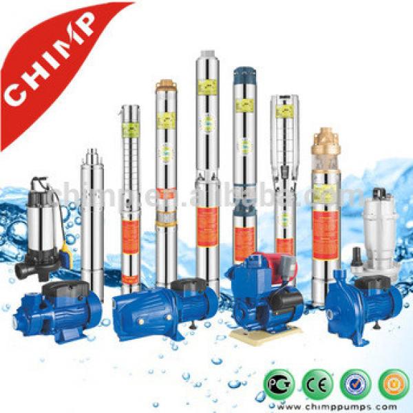 CHIMP 4&quot; 8m3/h 1.5HP 380-415V submersible deep well water pump #1 image