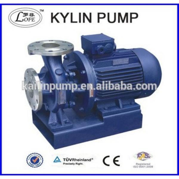 ISW single stage centrifugal clean water pump pipeline pump inline pump #1 image