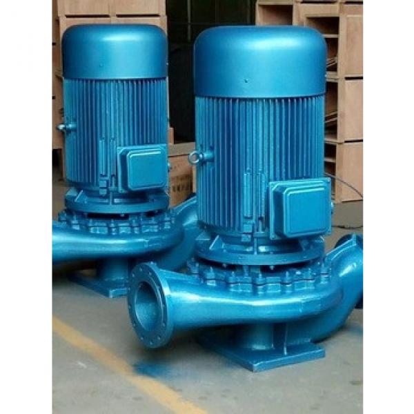 isg pipeline pump for river water inline pump stainless steel high temp inline booster pump #1 image