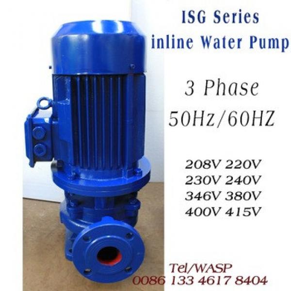 vertical centrifugal pump inline ss pipeline canned pump pipeline centrifugal pumps #1 image