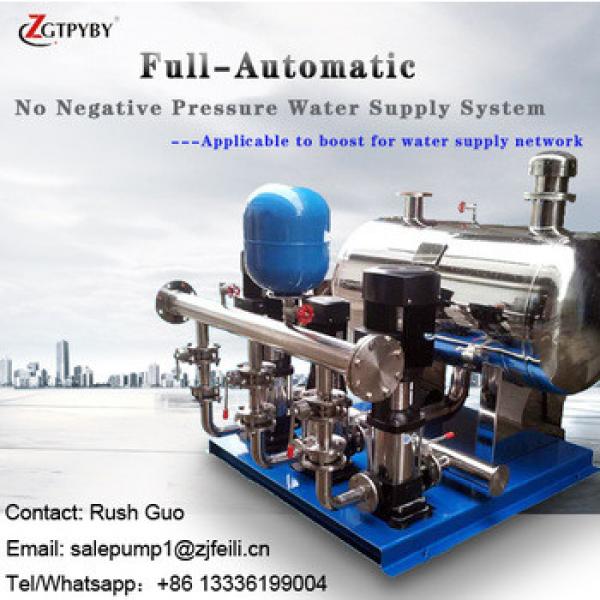 stainless steel multistage centrifugal pump vertical inline pump booster pump system for water supply #1 image