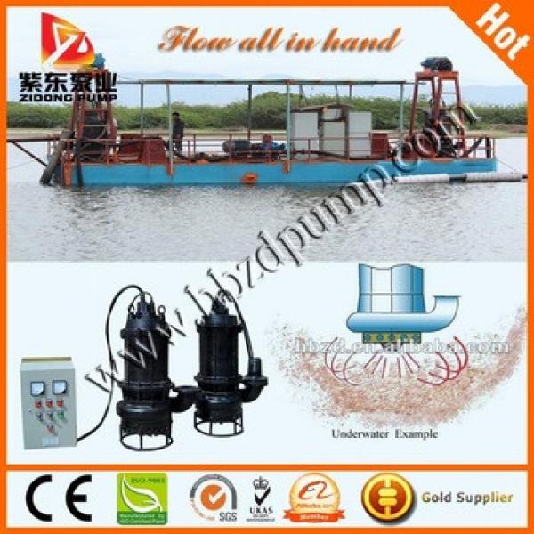 submersible river sand suction pump with barge control box #1 image